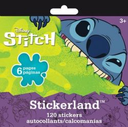 AUTOCOLLANTS STITCH -  MINI LIVRET - 6 PAGES